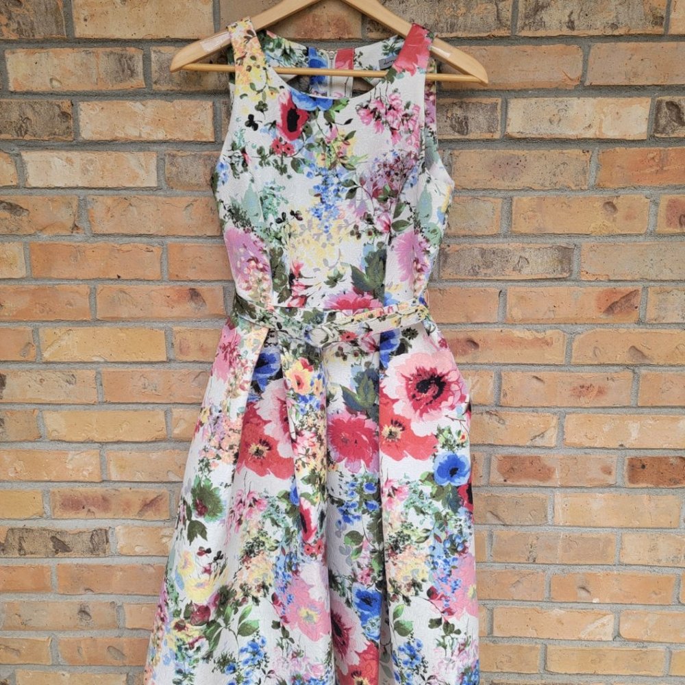 Danny & Nicole Floral Dress Size 4